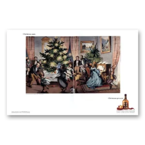 1988 Chivas Regal Print Ad | Christmas Past