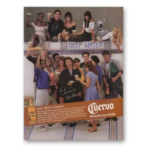 1988 Cuervo Print Ad | Dennis Miller
