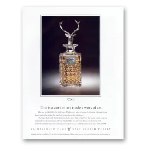 1988 Glenfiddich Print Ad | Work Art
