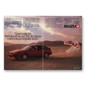 1988 Isuzu Impulse Print Ad | Turbo Land