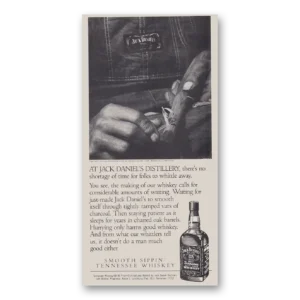 1988 Jack Daniels Print Ad | No Shortage