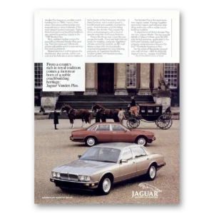 1988 Jaguar Print Ad | Royal Tradition