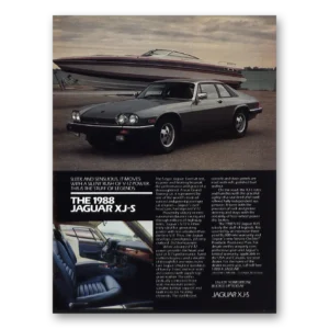1988 Jaguar XJS Print Ad | Silent Rush