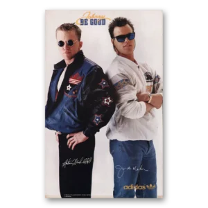1988 Johhny Be Good Promo Print Ad | Adidas Jim Mcmahon