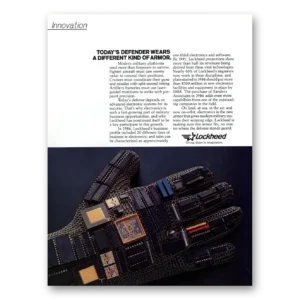 1988 Lockheed Print Ad | Defender Wears