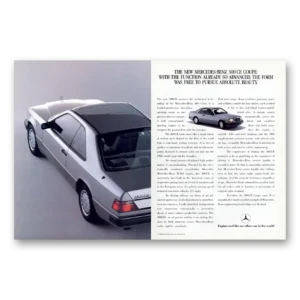 1988 Mercedes Benz 300 Print Ad | Function