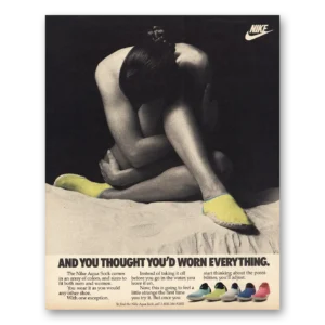 1988 Nike Shoes Print Ad | You'd Worn Everything