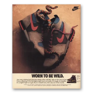 1988 Nike Print Ad | Worn To Be Wild