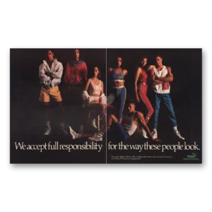 1988 Puma Shoes Print Ad | Way These People Look