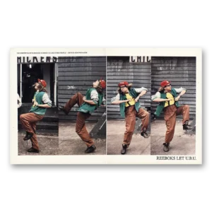 1988 Reebok Print Ad | Let Ubu