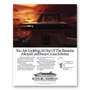 1988 Royal Caribbean Print Ad | Magic Kingdom Club