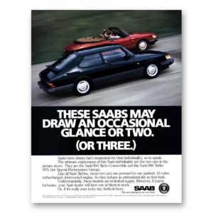 1988 Saab Print Ad | Occasional Glance