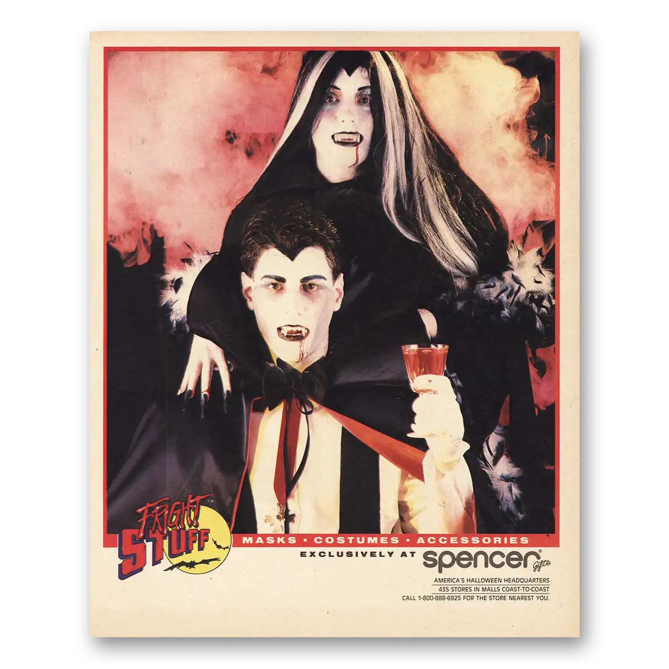 1988 Spencer Gifts Print Ad | Fright Stuff
