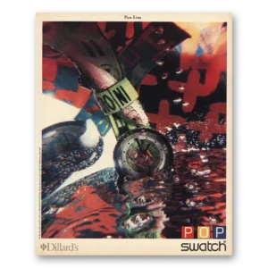 1988 Swatch Watch Print Ad | Pop Fun Line