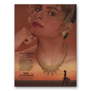 1988 Little Switzerland Jewelry Print Ad | Jewel Caribbean