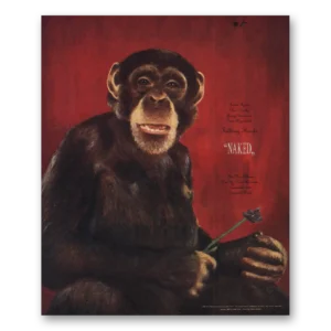 1988 Talking Heads Promo Print Ad | Naked