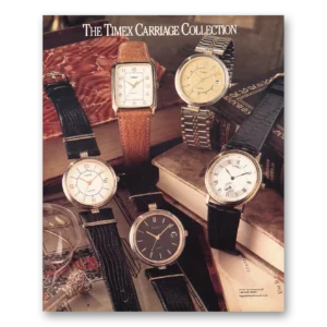 1988 Timex Print Ad | Carriage Collection