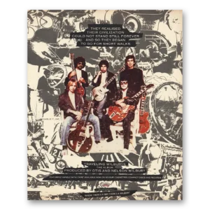 1988 Traveling Wilburys Promo Print Ad | Civilization