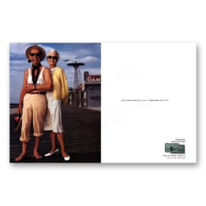 1989 American Express Print Ad | Jessica Tandy