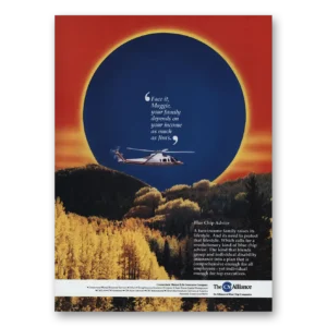 1989 CM Alliance Print Ad | Blue Chip Advice
