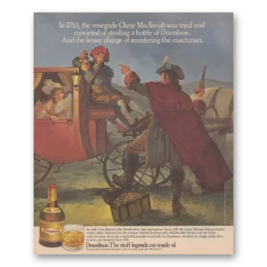 1989 Drambuie Print Ad | Cluny Mactavish