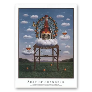 1989 Grand Marnier Print Ad | Seat Grandeur
