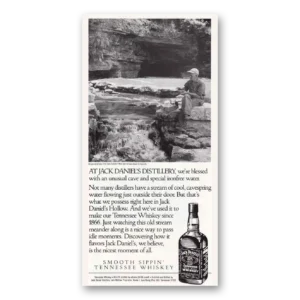 1989 Jack Daniels Print Ad | Distillery