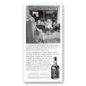 1989 Jack Daniels Print Ad | Meeting Rooms