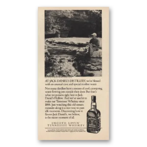1989 Jack Daniels Print Ad | Unusual Cave