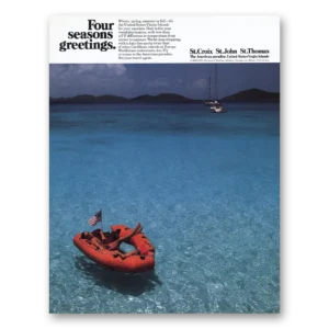1989 US Virgin Islands Print Ad | Four Seasons