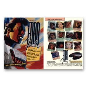 1990 Ford Fairlane Movie Promo Print Ad | I Was Legend