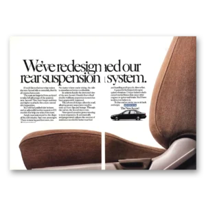 1990 Honda Accord Print Ad | Redesigned Rear Suspension