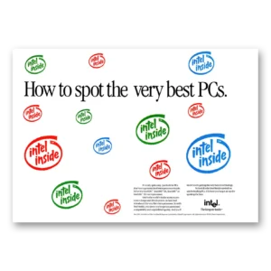 1990 Intel Print Ad | Best Pcs