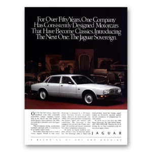 1990 Jaguar Sovereign Print Ad | One Company