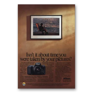 1990 Nikon Camera Print Ad | Your Pictures