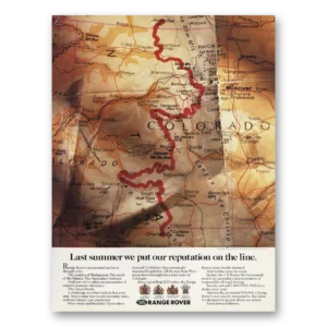 1990 Range Rover Print Ad | Last Summer