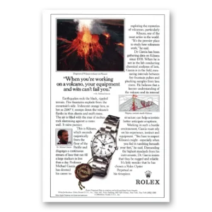 1995 Rolex Print Ad | Rolex