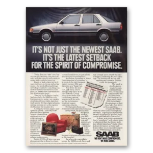 1990 Saab Print Ad | Newest Saab