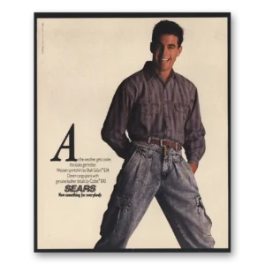 1990 Sears Print Ad | Cargo Pants