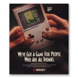 1991 Nintendo Game Boy Print Ad | Game People