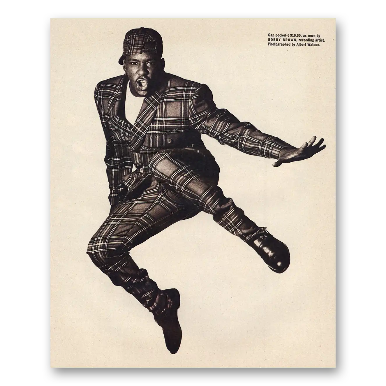 1991 Gap Print Ad | Bobby Brown