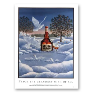 1991 Grand Marnier Print Ad | Grandest Wish