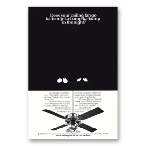 1987 Hunter Fans Print Ad | Ka Bump