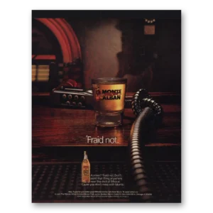 1991 Monte Alban Mezcal Print Ad | Fraid Not