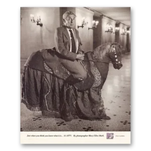 1991 MTV Print Ad | Just When