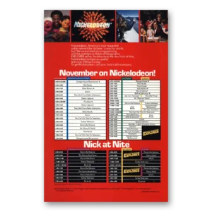 1985 Nick at Night Print Ad | Nick At Nite