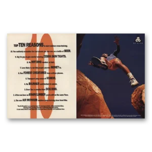 1991 Nike Shoes Print Ad | John Tomac