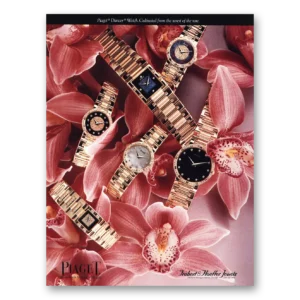 1991 Piaget Watches Print Ad | Dancer Watch