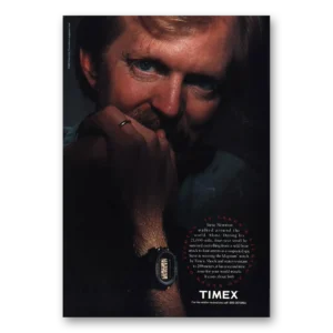 1991 Timex Watch Print Ad | Steve Newman