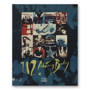 1991 U2 Promo Print Ad | Achtung Baby